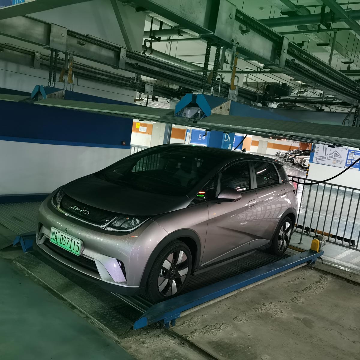 二層單列升降橫移機(jī)械式立體停車設(shè)備